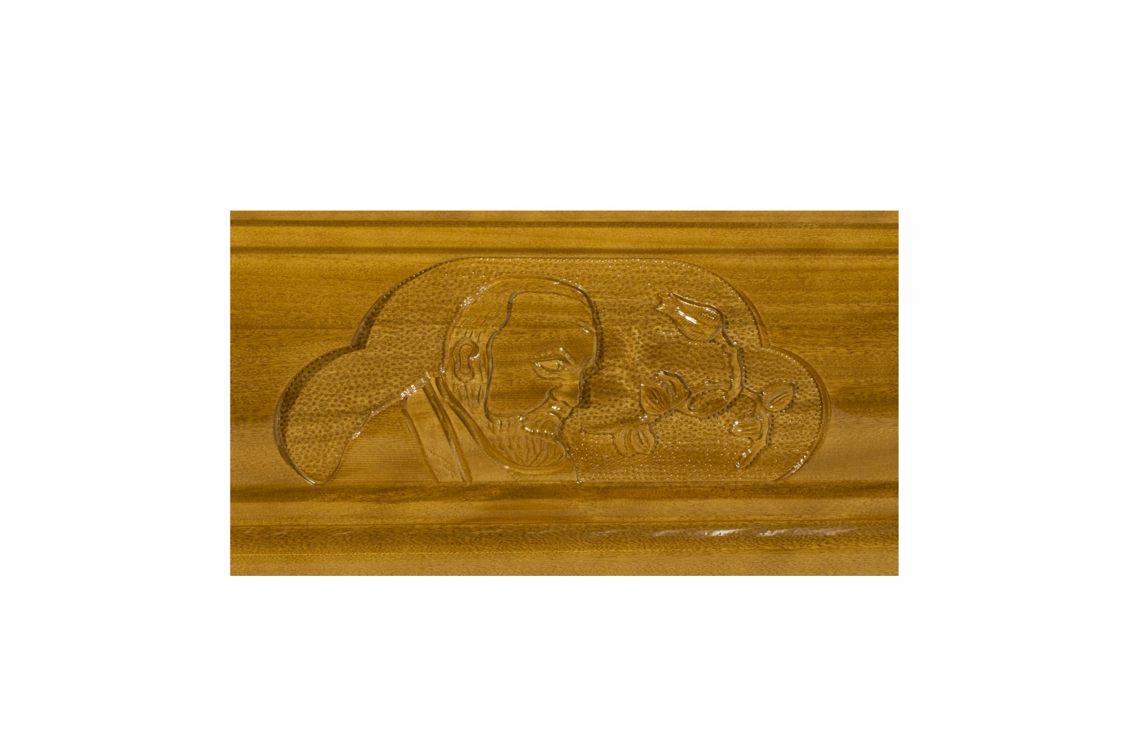 Cofano in legno di Frakè con intaglio a scelta - immagine 5