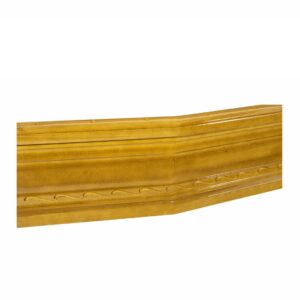 Cofano in legno di Yellowpine con intaglio greca - immagine 2