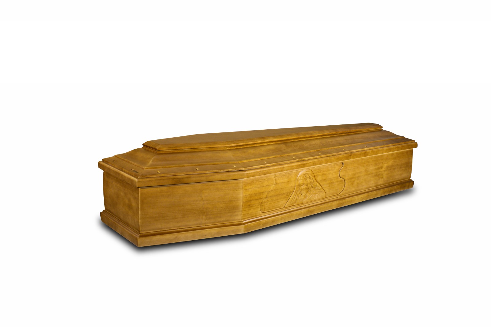 Cofano in legno di paulownia  rifinitura opaca con tipo di intaglio a scelta - immagine 1