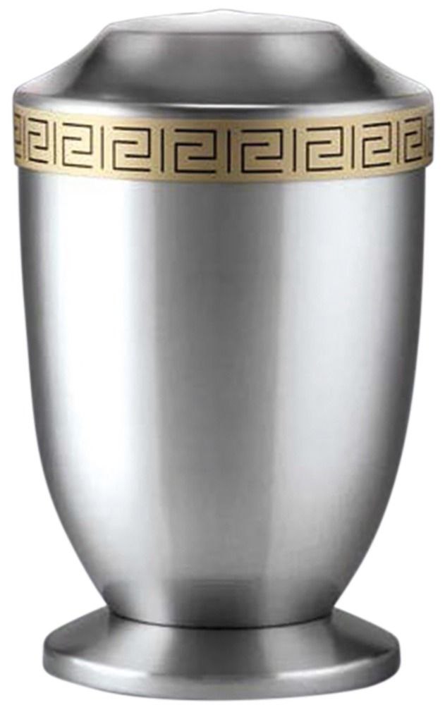 Urna cineraria in acciaio con base - immagine 1